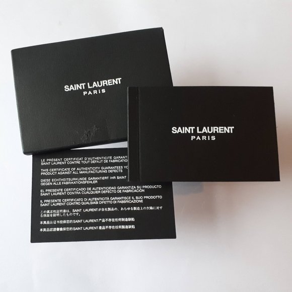 NWOT Saint Laurent metallic gold heeled ankle boot - Picture 10 of 11